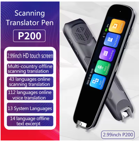 Smart AI Scan Reader Portable Voice Translator Scanner Pen WIFI AI Voice  Languages Translator For Dyslexia Autism - V.I.P Digital Presence
