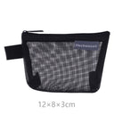 Simple three-dimensional triangle mesh coin key earphone storage bag transparent storage bag - V.I.P Digital Presence