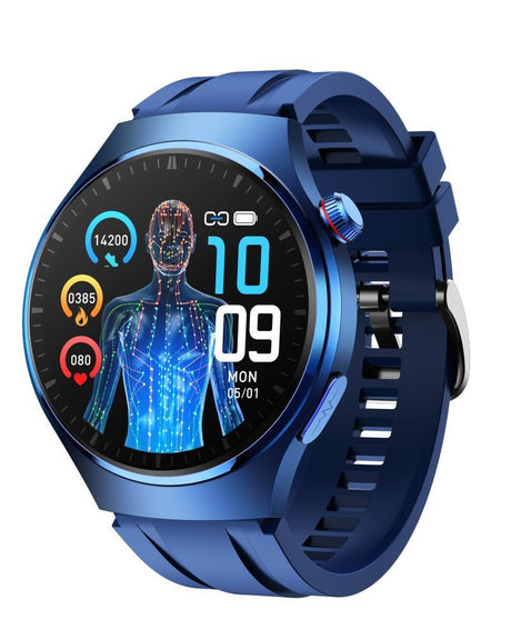 Smart watch non-invasive blood glucose measurement AMOLED ECG heart rate monitoring Bluetooth call sports watch - V.I.P Digital Presence