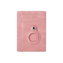 AirTag multi-card slot Apple tracker anti-lost protective cover card bag anti-theft brush Crazy Horse PU leather RFID bag - V.I.P Digital Presence
