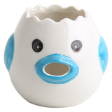 Ceramic egg white and protein separator household egg liquid and yolk filter baking tool easy to clean - V.I.P Digital Presence