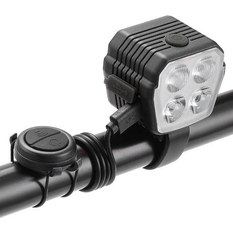 2-in-1 bike riding horn light mountain bike road bike night bike high brightness bike headlight flashlight - V.I.P Digital Presence