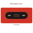 Dezhou playing card pad tablecloth table cushion square round chip rubber cushion playing card table top cushion