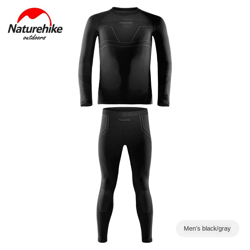 Promoción de liquidación Naturehike: ropa interior de secado rápido para hombres y mujeres que esquían al aire libre, ropa interior térmica absorbente. 