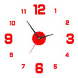 DIY Frameless Creative Wall Clock Wall Decal: A Silent and Stylish Addition for Home Decor, Ideal for Living Rooms and Offices - V.I.P Digital Presence