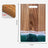 Wood Cutting Board Resin Blue green Wave Pattern - V.I.P Digital Presence