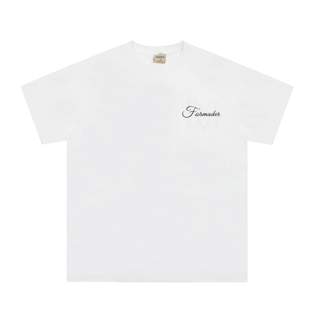 Niche High Street Floral Letter Print Short Sleeve T-Shirt INS Trendy American Summer Men's Casual Crew Neck Half Sleeve - V.I.P Digital Presence