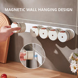 Wall Mounted Magnetic Seasoning Box Seasoning Jar, Complete Set of Quantitative Seasoning Bottles, Kitchen Supplies - V.I.P Digital Presence