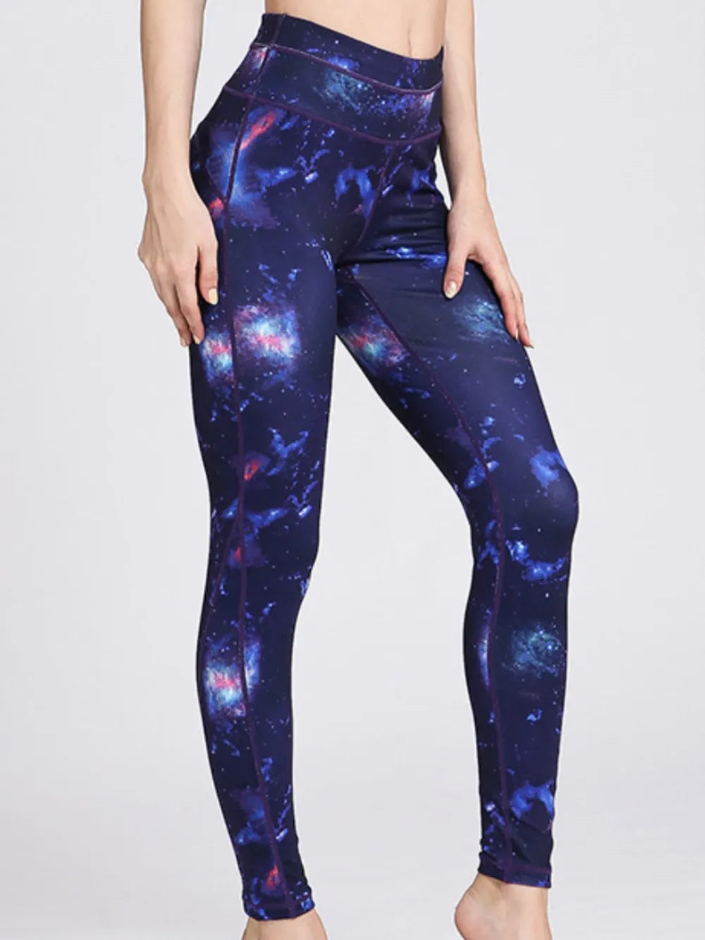 Printed Active High Waist Leggings - V.I.P Digital Presence