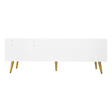 Modern Shoe Storage Bench with Hidden Storage and Upholstered Cushions for Bedside, Living Room and Entryway (White) - V.I.P Digital Presence