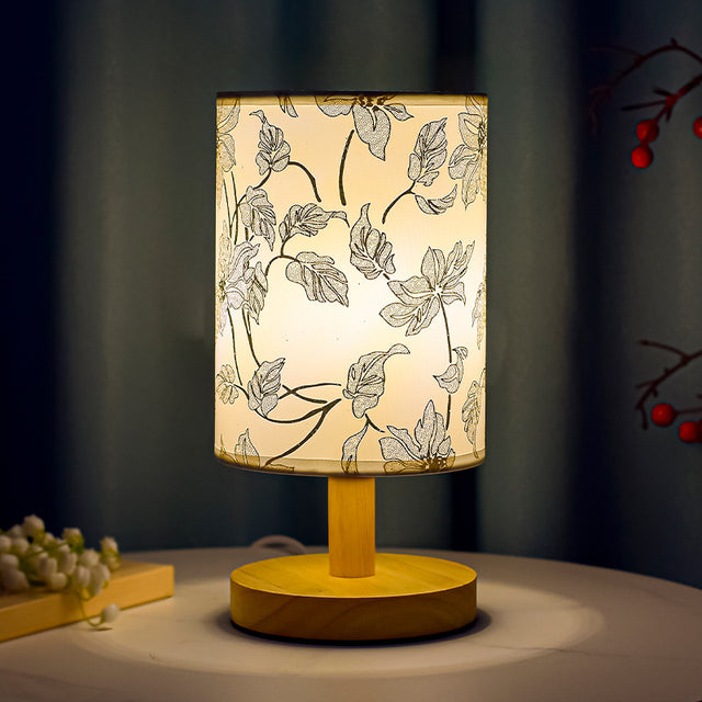 Literary desk lamp bedroom sleeping bedside lamp retro decoration residential dormitory LED night light - V.I.P Digital Presence