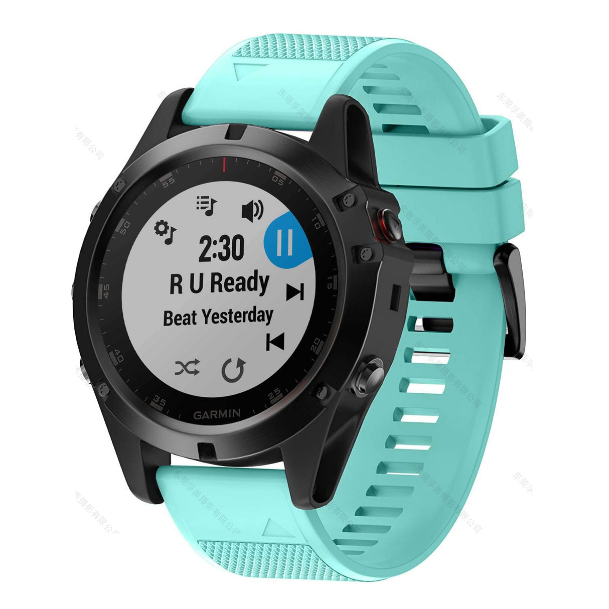 Correa de silicona de liberación rápida FIFATA para Garmin Fenix ​​6, 6S, 6X, 5X, 5, 5S, 3, 3HR, Forerunner 935 y 945.