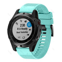 Correa de silicona de liberación rápida FIFATA para Garmin Fenix ​​6, 6S, 6X, 5X, 5, 5S, 3, 3HR, Forerunner 935 y 945.