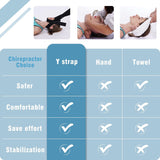 Y-shaped strap spinal massage decompression traction belt hanging neck stretching suspension type neck protection belt chin pad - V.I.P Digital Presence