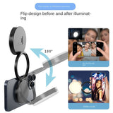 New YSH-126 LED Magnetic Phone Fill Light Photography Lamp Desktop Video Conference Live Pocket Light Mirror - V.I.P Digital Presence