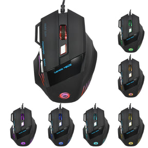 A868 Colorful 7D Wired Mouse with Fire Key Gaming Mouse - V.I.P Digital Presence