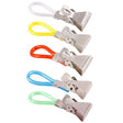 Pegs Household 5 Tea Towel Hanging Clips Clip On Hooks Loops Hand Towel Hangers Hanging Clothes Pegs Kitchen Bathroom Organizer - V.I.P Digital Presence