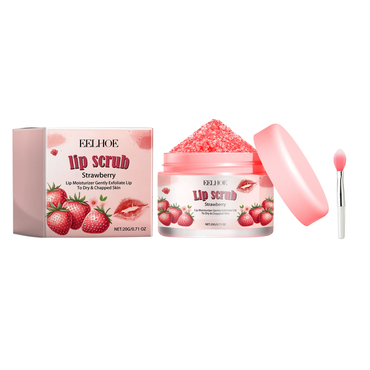 Lip Scrub, Lip Wrinkles Dry Dead Skin Moisturizing Toot Lips Moist Lips Lip Care - V.I.P Digital Presence