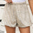 Sequin Elastic Waist Shorts - V.I.P Digital Presence