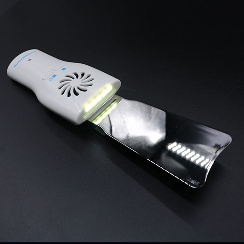 Dental Lighted Anti-Fog Mirror Set Stainless Steel Mirror Orthodontic Photo Instrument With Lighted Mirror Handle - V.I.P Digital Presence