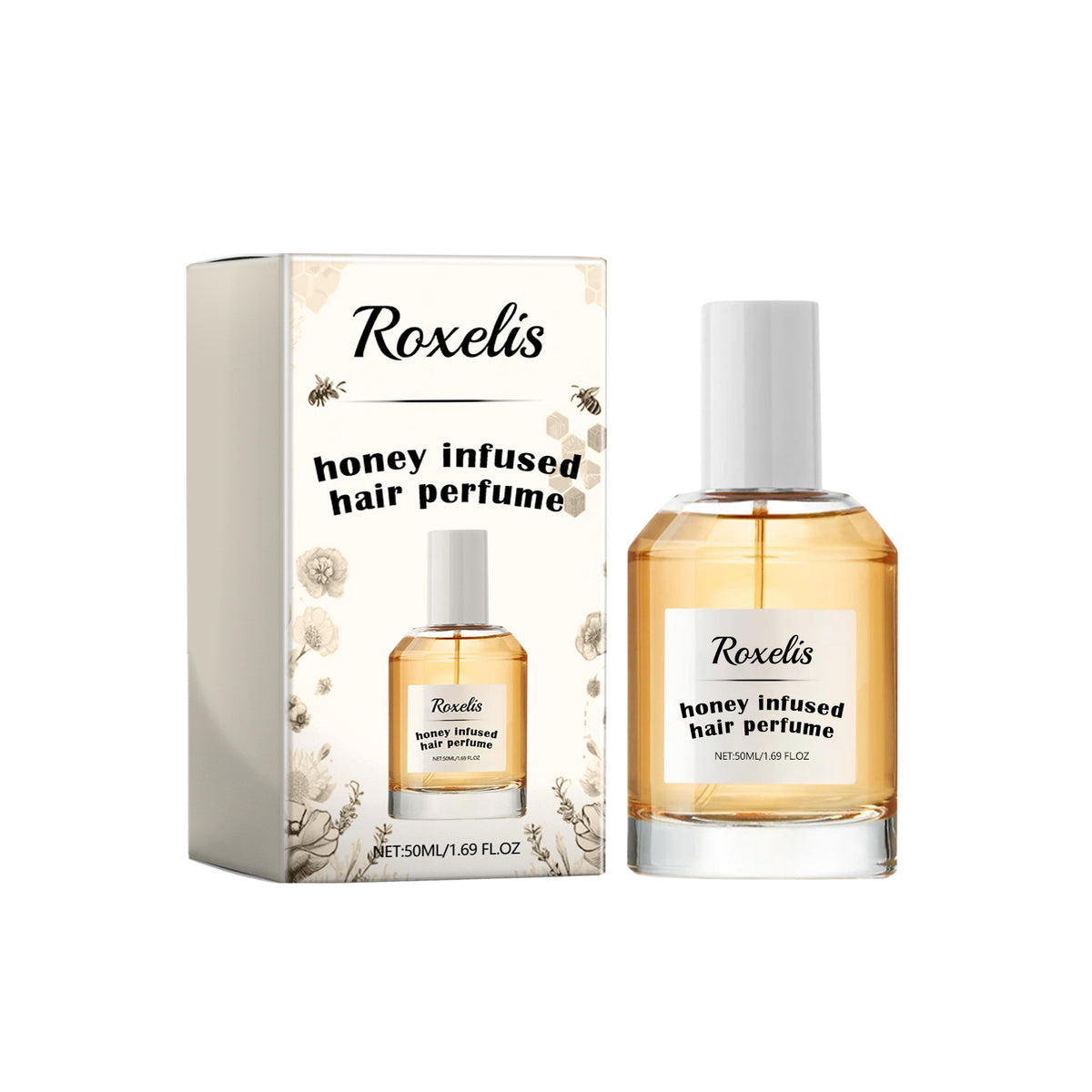 Honey Infused Hair Perfume, Hair Care Fragrance Nourishes And Restores Dry And Rough Hair With A Smooth Moisturizing Perfume - V.I.P Digital Presence