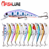 Señuelo de pesca AFISHLURE Wobblers Trucha 85 mm/15 g Minnow Cebos duros Iscas Artificial Pesca Leurre