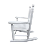 Children's rocking white chair- Indoor or Outdoor -Suitable for kids-Durable