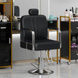 Advanced reclining hair salon chair with heavy-duty hydraulic pump, 360 ° rotation, maximum weight capacity of 400 pounds, bla - V.I.P Digital Presence
