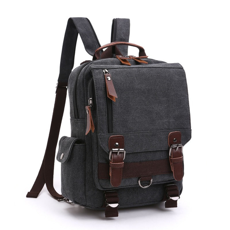 Canvas Backpack Men Travel Back Pack Multifunctional Shoulder Bag for Women Laptop Rucksack School Bags Female Daypack - V.I.P Digital Presence