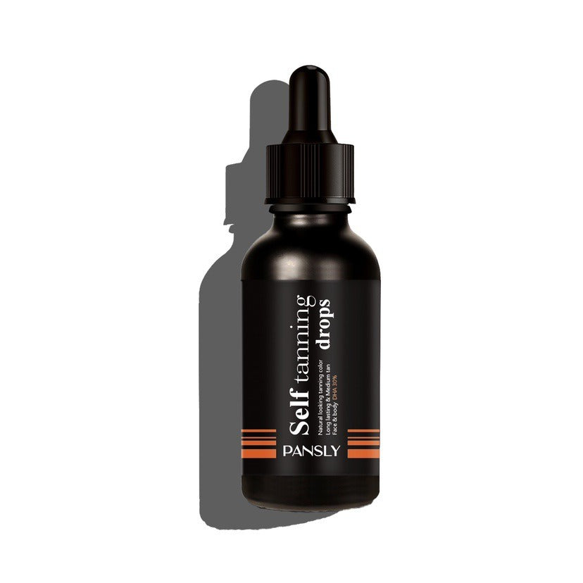 Mei Hei Shui Wheat Color Sun Free Natural Black Effect Fixed Color Mousse Self Tanning Drops - V.I.P Digital Presence