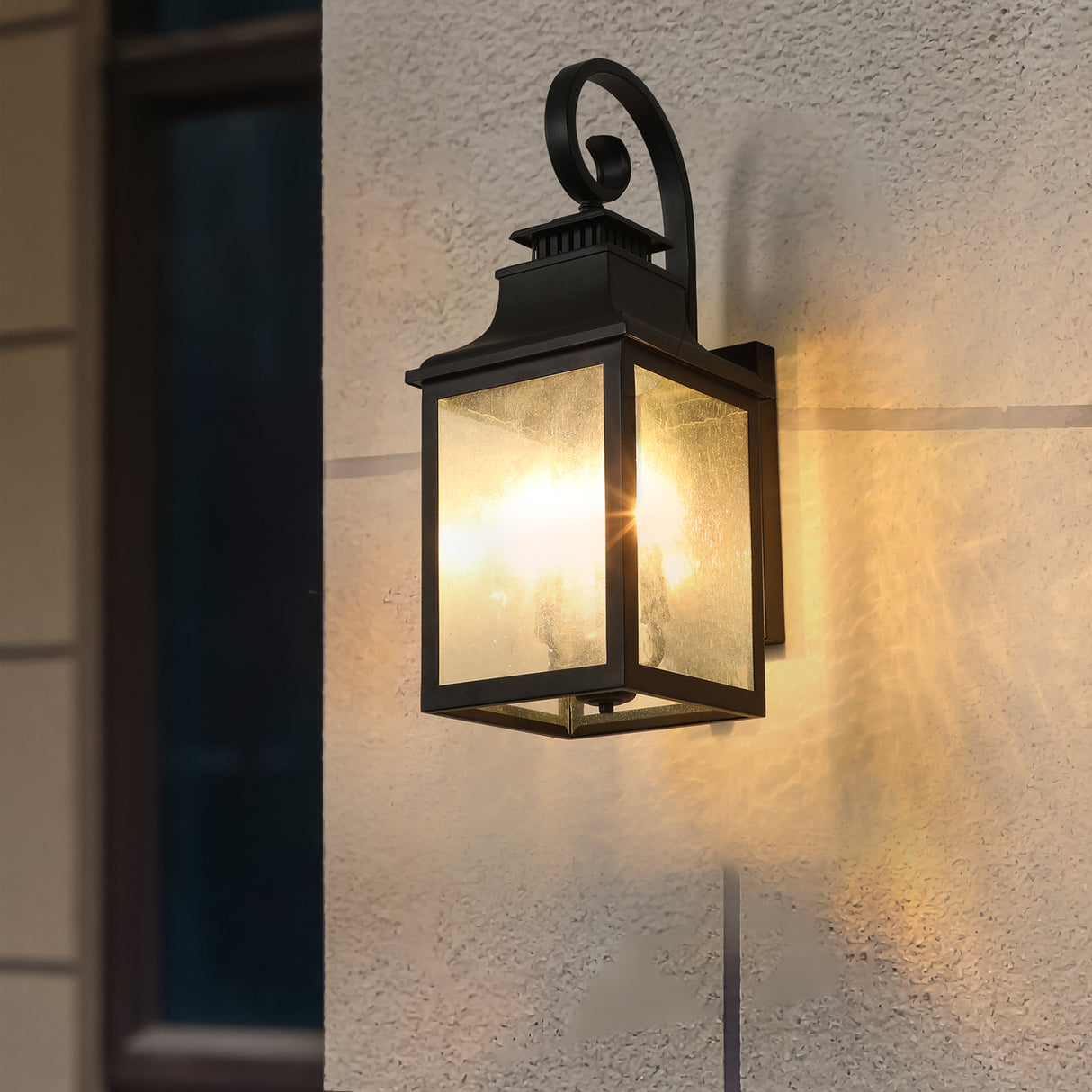 Large Outdoor Wall Lamps With Glass - V.I.P Digital Presence