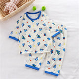 hibobi 2-Piece Children Air-Conditioning Clothing Summer Home Clothes Three-Quarter Sleeve Underwear Set Baby Pajamas Tracksuit - V.I.P Digital Presence