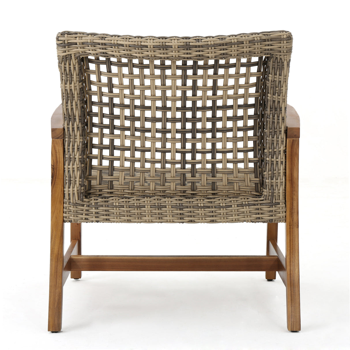 HAMPTON WOOD + WICKER CLUB CHAIR ( set of 2) - V.I.P Digital Presence