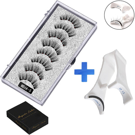 Five magnetic adhesive free magnetic eyelash clamp set for European and American thick magnetic eyelashes - V.I.P Digital Presence