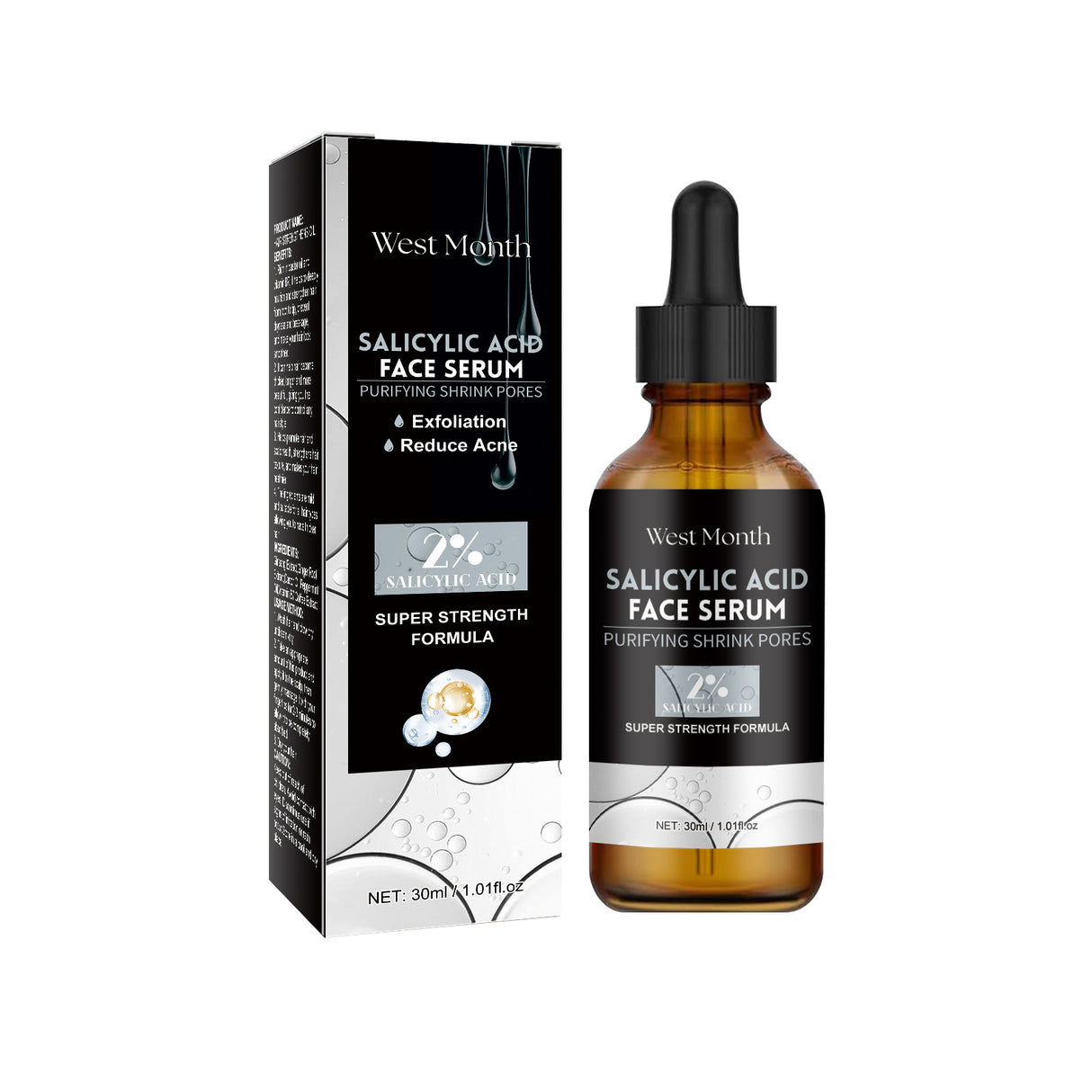 Salicylic Acid Facial Essence, Lighten Acne Mark Repair Hydrating Facial Care Essence - V.I.P Digital Presence