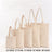 6 Sizes Shopper Tote Canvas Bag Reusable Shopping Bag Eco-friendly Cloth Bags Foldable Pouch Grocery Packages Shoulder Handbag - V.I.P Digital Presence