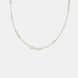 Titanium Steel Glass Bead Pearl Necklace - V.I.P Digital Presence
