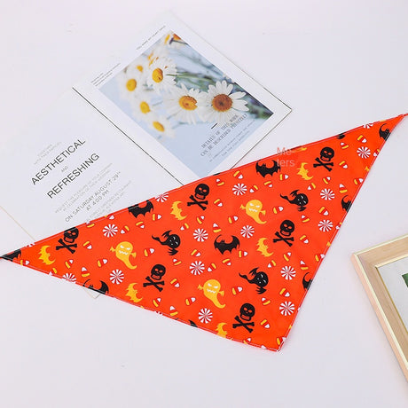 Pet Bandana for Dogs and Cats - Thanksgiving, Christmas, Halloween Pet Triangle Scarf Bib - V.I.P Digital Presence