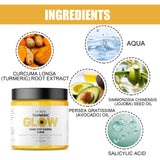 Set de cuidado de la piel con cúrcuma: fresco y limpio, hidratante, control de grasa, atenuación de líneas finas, reafirmante, tratamientos para la piel blanca.