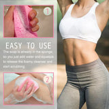 Aromatherapy Body Sponge, Firming Skin Belly Calf Arm Toning Body Cleansing Bath Sponge - V.I.P Digital Presence