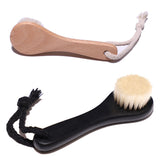 Baby hair comb round head beech wood baby bath brush children's bath brush - V.I.P Digital Presence