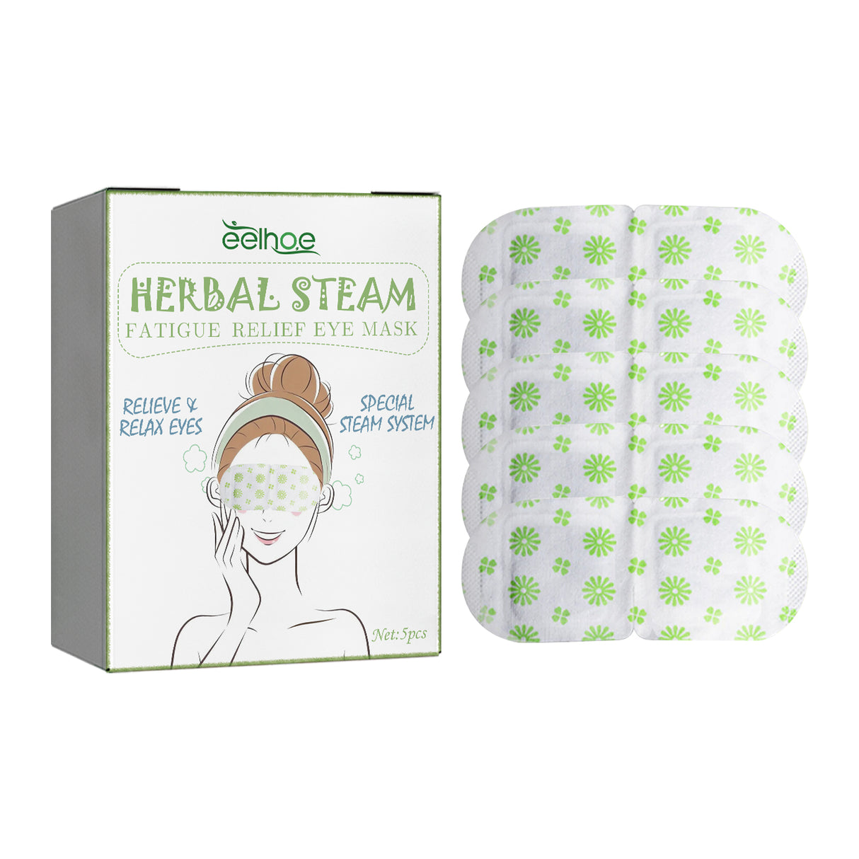 Herbal Steam Fatigue Relief Eye Mask, Relieve Eye Strain And Eye Discomfort Herbal Essence Hot Compress Eye Mask - V.I.P Digital Presence