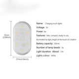 Car Interior 5v Led Lighting Finger Touch Sensor Reading Lamp Led Attraction Lights Usb Charge 6 Bulbs Car Door Light - V.I.P Digital Presence