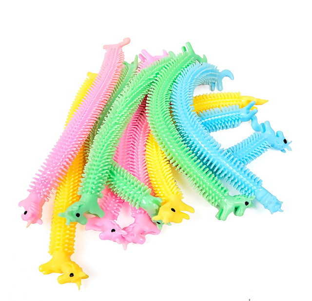 Cartoon unicorn cute pet animal lala music bracelet tpr soft rubber vent decompression noodle decompression toy - V.I.P Digital Presence