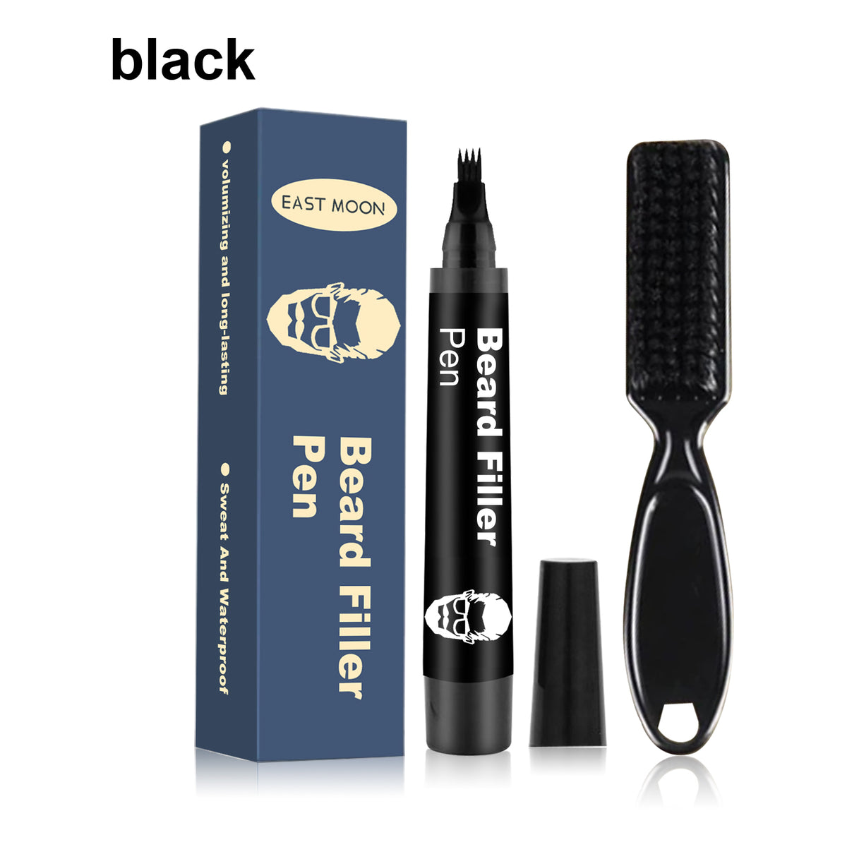 Beard Filler Pen, Detachable And Easy-To-Use Filler Pens Make It Easy ...