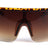 Personalized anti-ultraviolet large-frame white mercury sunglasses exaggerated one-piece anti-sputum and anti-splash glasses（HM-009） - V.I.P Digital Presence
