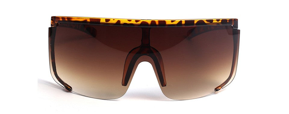 Personalized anti-ultraviolet large-frame white mercury sunglasses exaggerated one-piece anti-sputum and anti-splash glasses（HM-009） - V.I.P Digital Presence