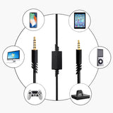 Suitable for Logitech ASTRO A10 A40 gaming headphones Ps4 connection cable headphone audio cable - V.I.P Digital Presence