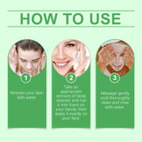 Woodsleep Gentle Moisturizing Facial Cleanser, Gentle Moisturizing Facial Cleanser Dense Foam Clean, Moist And Not Tight