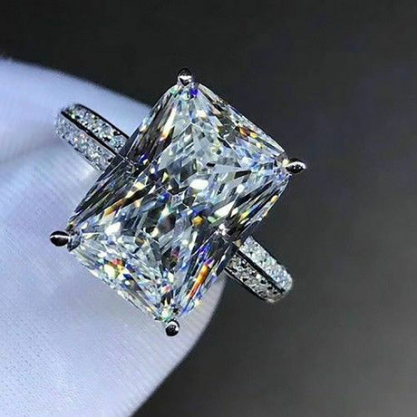 Explosive new style set with oversized zircon rings, simple women's rings, gifts, and accessories - V.I.P Digital Presence